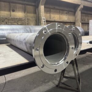 Патрубок приемный 400 мм Ст3сп5 Цельносварной